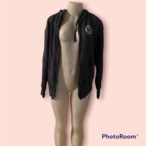 NWOT California Surf Shop Novelty Zipper Hoodie